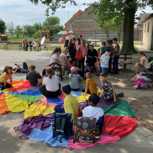 czytanie na świeżym powietrzu