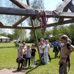 przeskoki na linie